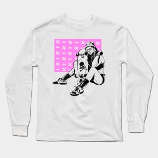 skateboarding Long Sleeve T-Shirt